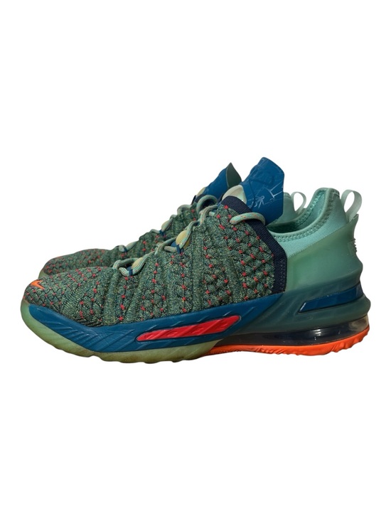Nike Other - Nike LeBron 18 We Are Family Basketball Sneakers Kids Size 6Y Green Low Top